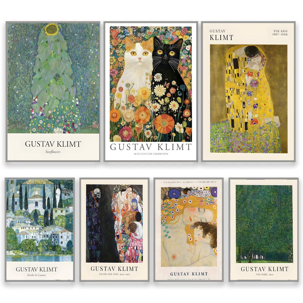 Esports Gaming Poster - Affiche décorative G-Gustav Klimt pour la