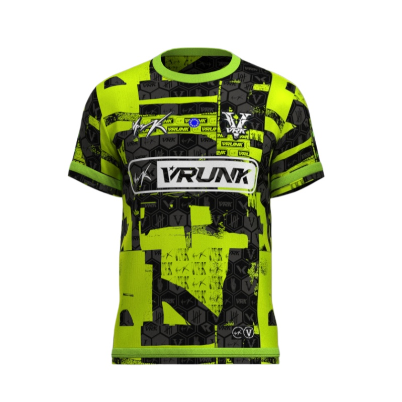 Esports Gaming Jersey - Nouveau maillot d'e-sport 2026 vert néon