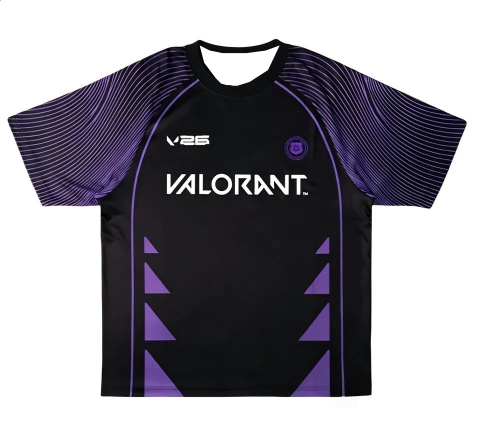 Esports Gaming Jersey - Nouveau Maillot d'Esports Valorant V26 2026