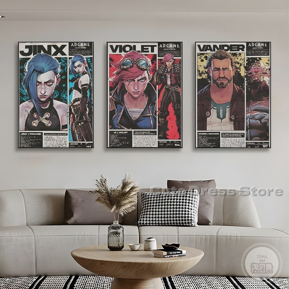 Impression sur toile Arcane, a - Esports Gaming Poster avis et prix