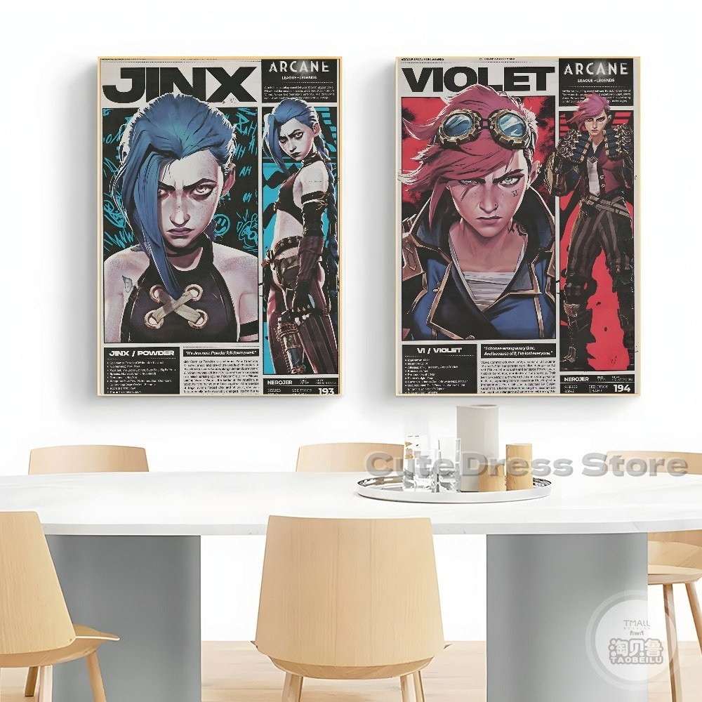 Impression sur toile Arcane, a - Esports Gaming Poster avis et prix