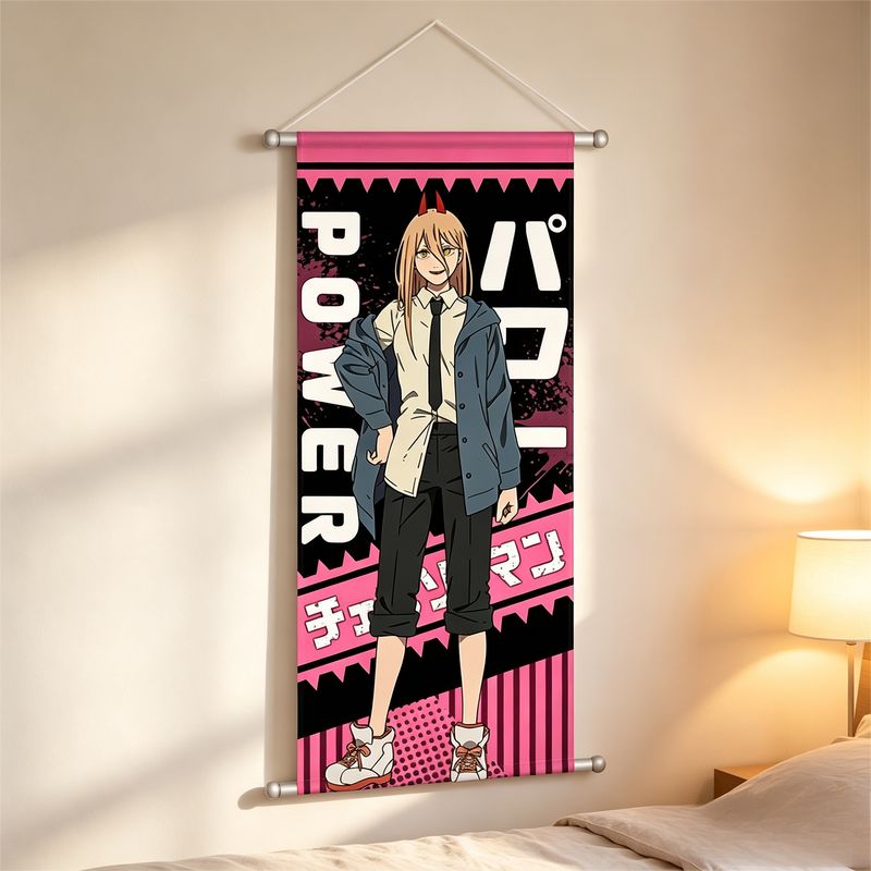 VIKAMA Chainsaw Man Wall Scrol - Esports Gaming Poster avis et prix