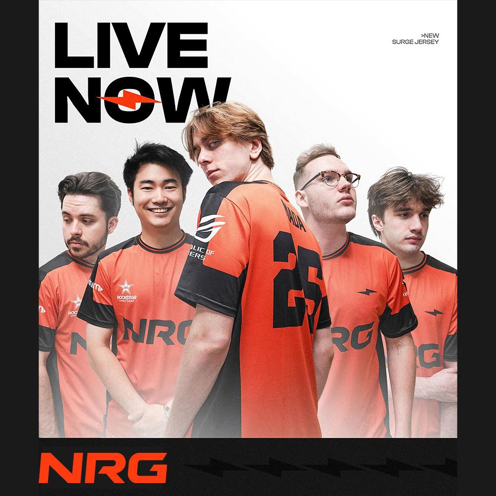 2025 NRG Esports Surge Jersey  - Esports Gaming Jersey avis et prix