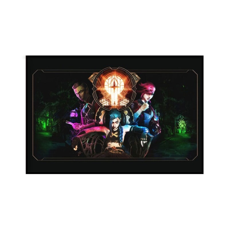 Affiche Arcane Jinx Close-Up,  - Esports Gaming Poster avis et prix
