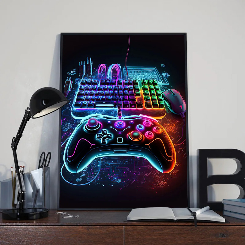 Peinture sur toile d'art mural - Esports Gaming Poster avis et prix