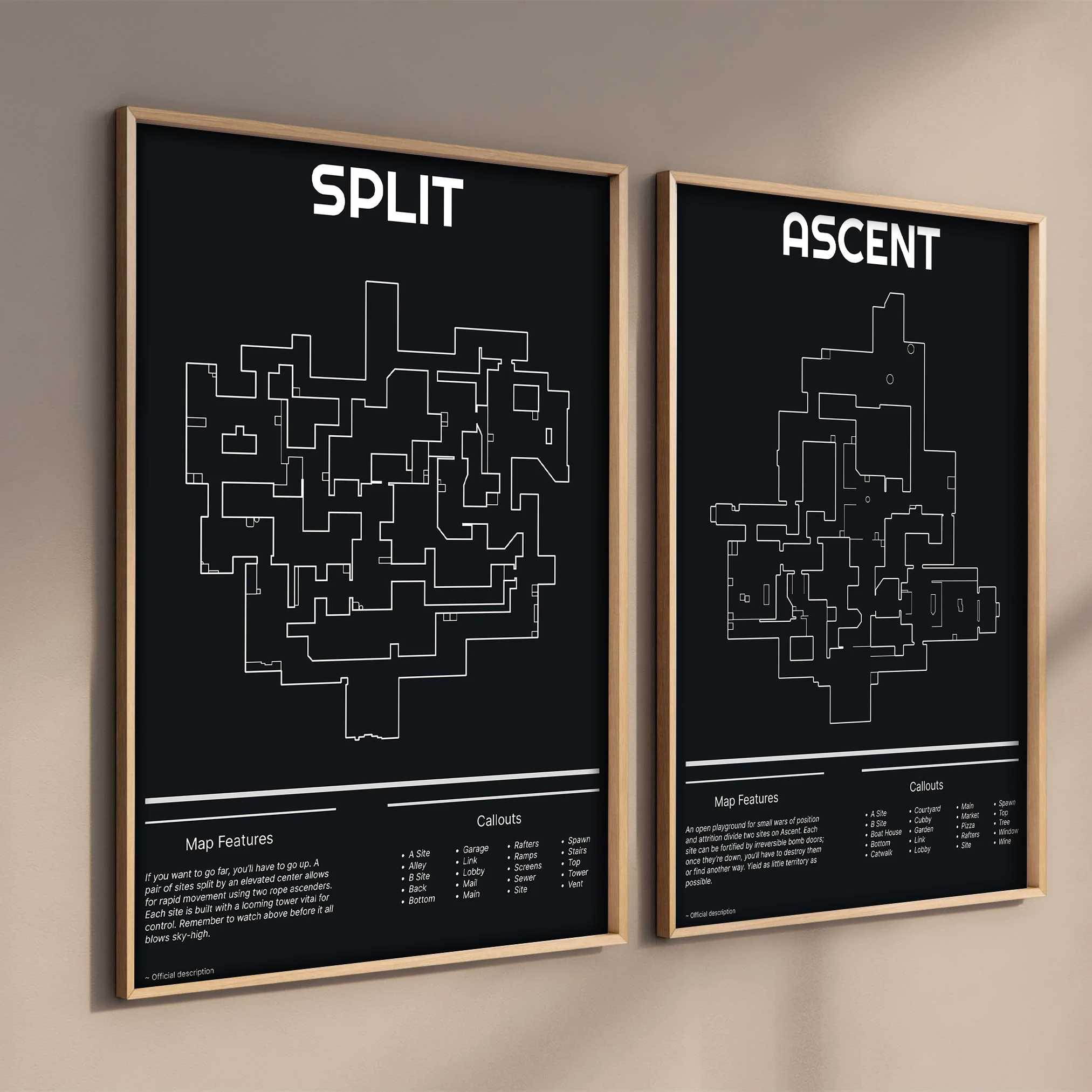 Affiche murale rétro de jeu Va - Esports Gaming Poster avis et prix