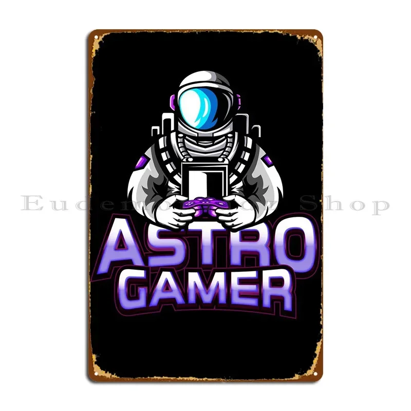 Plaque Métallique Astro Gamer  - Esports Gaming Poster avis et prix